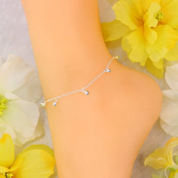 Minimalist Anklet, Sleek & Modern Design, Women’s Fashion, YC110207-A - Picture 9 of 10